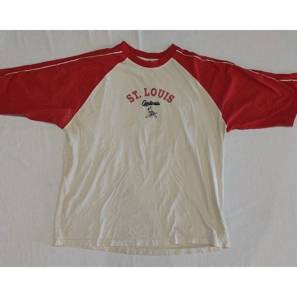 St Louis Cardinals Vintage Lee Sport Shirt MLB Adult Size 2XL XXL